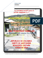 Proyecto Pavimento Chitaga