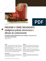 Prevenção Do Crime Organizado - Inteligência PDF