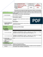 Sample Daily Lesson Plan For General Mathematics Grade 11