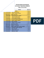 Jadwal Munaqosah Gel III 29 Juni 2019