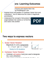 Engineering Mechanics Vectors and Scalars