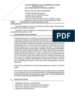 Carta 050 - Plan de Mantenimiento de Vias