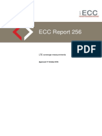 ECC Report: LTE Coverage Measurements