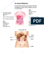 Acute Abdomen