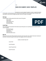 Unity GDD Template