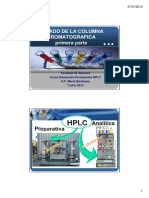 Lavado de Columna HPLC 2015 Parte 1