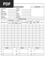 WPQR Form