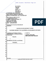 American Int'l Indus. v. Stiles - Complaint