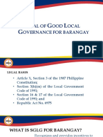 SGLG For Barangay