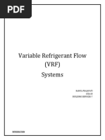 Variable Refrigerant Flow