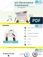 Project Governance Framework: Your Company Name