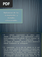 Aplicación de Los Instrumentos y Métodos Seleccionados 1