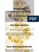 "Poshan": Take Charge of Your Health DR Shalini Jauhari