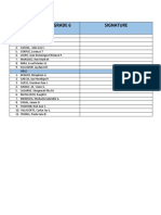 List of Voters / Grade 6 Garcia Signature