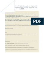 EOPLE vs. DORIA G.R. No. 125299. January 22, 1999 Illegal Sale of Dangerous Drugs, Warrantless Arrests, Search and Seizure, Plain View Doctrine