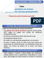 Puntos de Control Terrestres para UAV