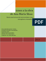 Aproximaciones A La Obra de Ana María Shua: Hacia Una Lectura Del Microrrelato Como Intergénero Rizomático