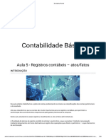 Aula 5 - Registros Contábeis PDF