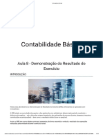 Aula 8 - Demonstração Do Resultado Do Exercício PDF