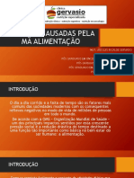 Doenças Causadas Pela Má Alimentação