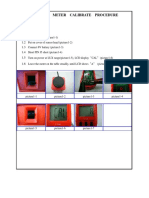Calibration For Light Meter