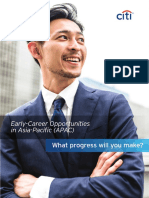 Early-Career Opportunities in Asia-Pacific (APAC) : What Progress Will You Make?