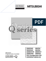 Mitsubishi Q64DA Series Anolog Module User Manual