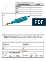 Technical Data Sheet: (To Be Filled Up by The Manufacturer / Bidder)