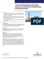 Emerson's Ovation Control and Simulation Technologies Helps Reduce Time, Expense Associated With Commissioning First U.S. Ultra-Supercritical Power Plant