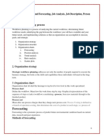 Workforce Planning Process