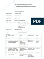 Biodata of Parasurama Ganapadigal