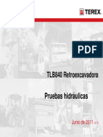 Puebas Hidraulicas Retroexcavadora PDF