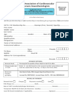 Fellowship TEE FTEE Application Form