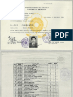 Ijazah & Transkrip Hanura Unsri