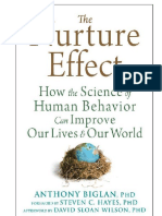 Anthony Biglan - Nurture Effect - Science of Human Behav Improve Lives - BESTS