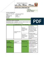 Sesión de Aprendizaje Sobre Mapas Conceptuales