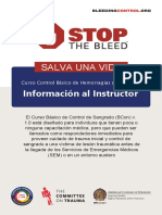 Control Básico de Hemorragias - Guía Del Instructor