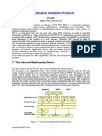 SIP: Session Initiation Protocol: The Internet Multimedia Stack