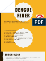 Dengue Fever: Nur Emira Mohammad Agus Nurul Zafirah Mohammad Ramli