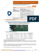 Sitrep Incendio Forestal Cerro Atacazo 1