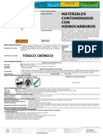 Materiales Contaminados Con Hidrocarburos PDF