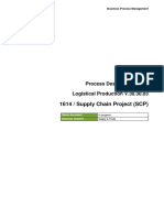 Process Design Document - V 30 30 03logistical Production