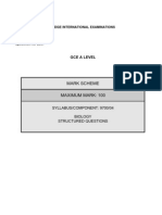 2007 Specimen Paper 4 Mark Scheme