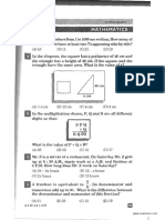 NSTSE Class 6 Solved Paper 2011