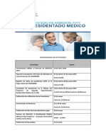 PUBLICACION DE CONVOCATORIA Residentado Medico Puno PDF