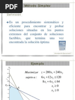 Algebra Metodo Simplex