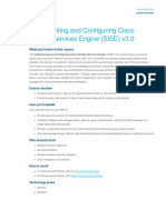 Implementing and Configuring Cisco Identity Services Engine (SISE) v3.0