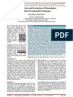 Formulation and Evaluation of Nimodipine Tablet by Liquisolid Technique