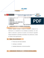 SÍLABUS de Ofimatica Gerencial 2019-I