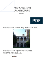 Early Christian Architecture Examples